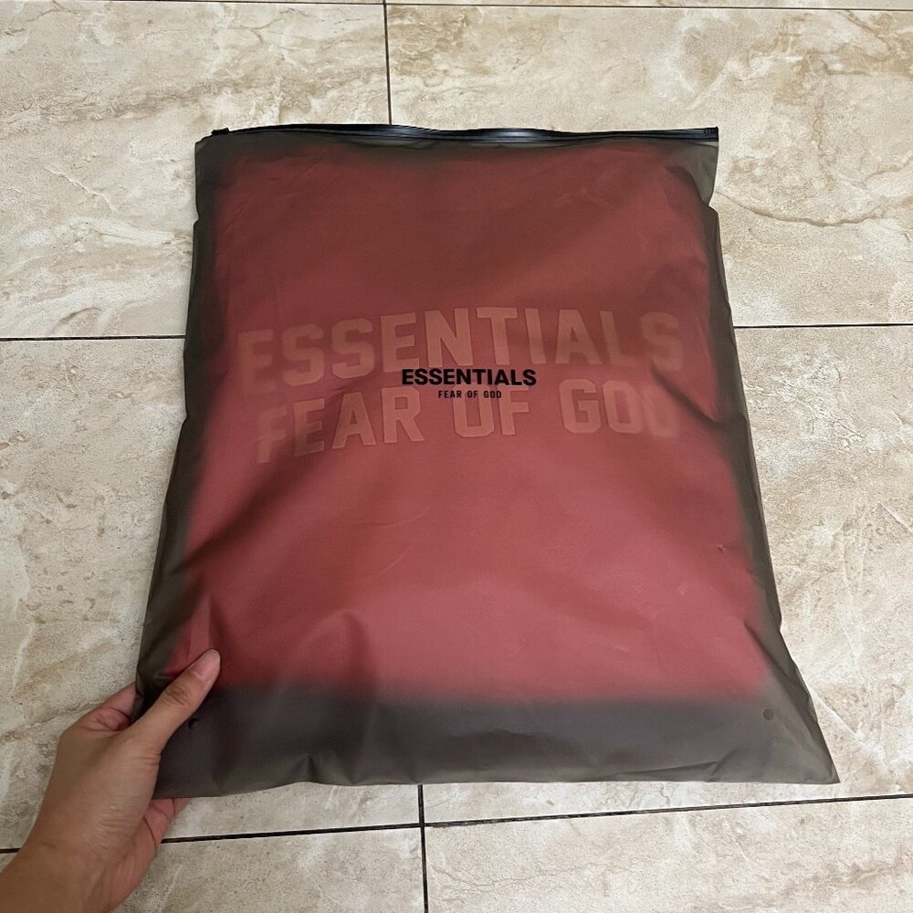 Essentials Fear of God Coral hoodie  NOT FOR SALE - Picture 5 of 5